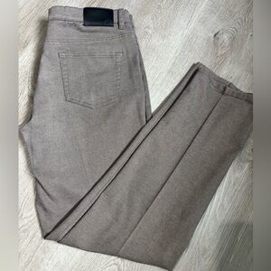 English Laundry Straight-Leg Pants in Taupe Brown
